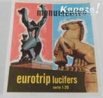 set van 20 luciferdoosjesetiketten, Verzamelen, Rookartikelen, Aanstekers en Luciferdoosjes, Verzenden, Gebruikt, Luciferdoosjes of -merken