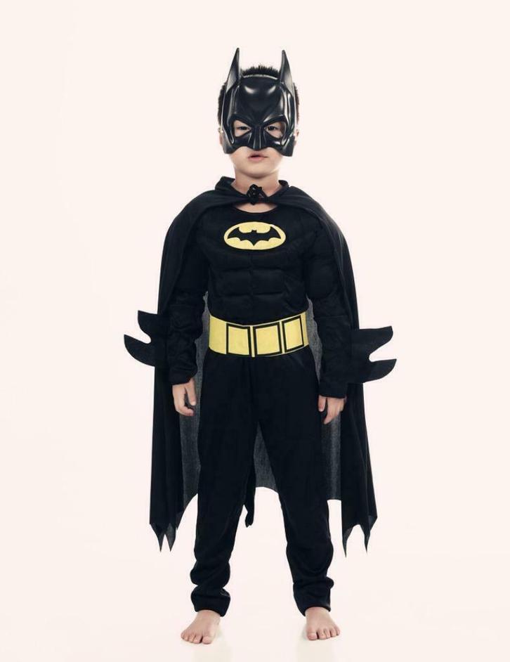 Verkleedkkleding Kids - Batman, Enfants & Bébés, Costumes de carnaval & Déguisements, Neuf, Garçon ou Fille, 122 à 128, Envoi