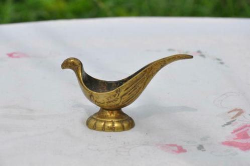§  porte pipe en bronze forme oiseau, Collections, Articles de fumeurs, Briquets & Boîtes d'allumettes, Utilisé, Autres types