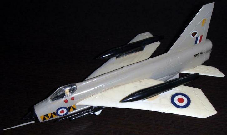 Maquette de BAC. Lightning F Mk.6 Matchbox PK-114 1/72 1976, Hobby & Loisirs créatifs, Modélisme | Autre, Utilisé, 1:50 à 1:144