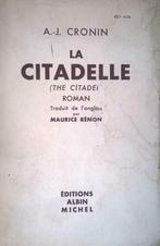 AJ Cronin : La Citadelle, Livres, A.-J. Cronin, Utilisé, Enlèvement ou Envoi