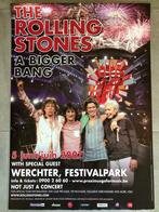 Poster The Rolling Stones A Bigger Bang Werchter 2007, Ophalen of Verzenden, Zo goed als nieuw