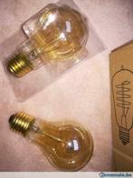 Set de 2 ampoules LED rustiek  E27 240V 4W  - 40W, Maison & Meubles, Neuf