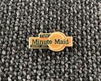 PIN - MINUTE MAID - ORANGE JUICE - FRUITSAP, Merk, Gebruikt, Speldje of Pin, Verzenden