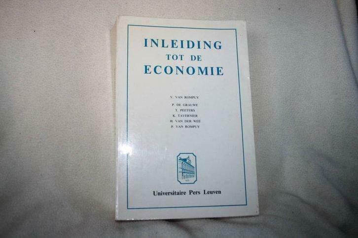 Inleiding tot de economie – V. Van Rompuy, P. De Grauwe,..., Boeken, Studieboeken en Cursussen, Gelezen, Ophalen of Verzenden
