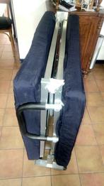 Lit pliant medical 4 positions en acier comme neuf 200cm80cm, Enlèvement, Comme neuf