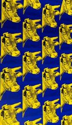 Andy Warhol - COWS, 1971 - original licensed  ! voir photos, Antiquités & Art, Envoi