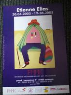 ETIENNE ELIAS - MOOIE AFFICHE - PMMK OOSTENDE, Antiek en Kunst, Ophalen of Verzenden