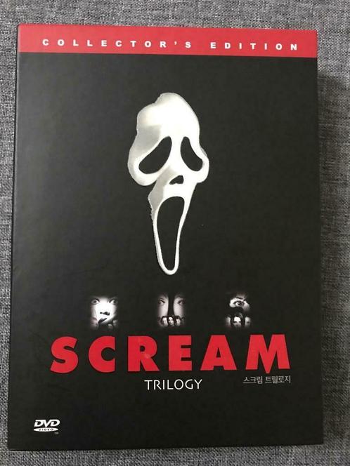 DVD - Scream Trilogy [Collector’s Edition], CD & DVD, DVD | Horreur, Comme neuf, Slasher, Coffret, À partir de 16 ans, Enlèvement ou Envoi