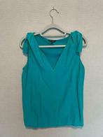 Turquoise topje van Massimo Dutti (M), Kleding | Dames, Groen, Maat 38/40 (M), Zonder mouw, Ophalen of Verzenden