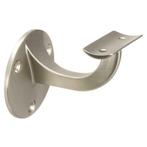 Support de rampe d'escalier aspect inox