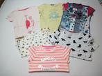 6 T-shirts 110/116, Kinderen en Baby's, Kinderkleding | Maat 116, Meisje, Gebruikt, Ophalen of Verzenden, Shirt of Longsleeve