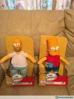 Figurines Homer simpson et Bart simpson parlant, Collections, Neuf