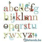 muurstickers alfabet, Kinderen en Baby's, Kinderkamer | Inrichting en Decoratie, Nieuw, Ophalen of Verzenden