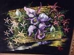 Schilderij met orchideeën, Ophalen