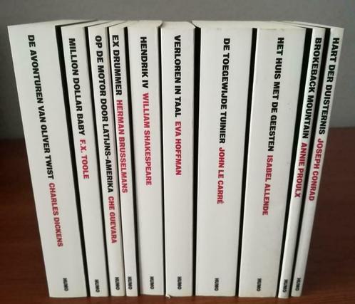 Complete 'Boek+film'-reeks HUMO (10 boeken), Boeken, Literatuur, Zo goed als nieuw, België, Ophalen of Verzenden