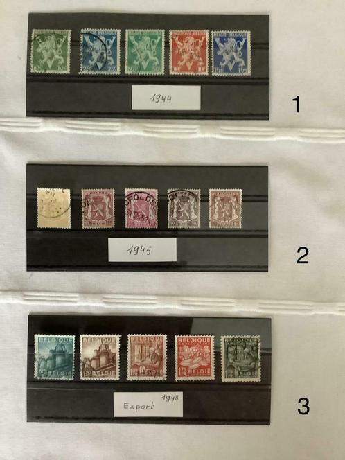 Belgische Postzegels uit de jaren 40, Postzegels en Munten, Postzegels | Europa | België, Ophalen of Verzenden