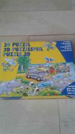 3D puzzel safari. 3 tot 6 jaar., Kinderen en Baby's, Speelgoed | Kinderpuzzels, Ophalen of Verzenden, Zo goed als nieuw