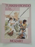 Mozart: Turkish Rondo pour Flûte et Piano, Utilisé, Enlèvement ou Envoi