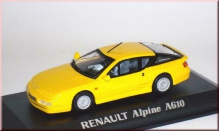 1:43 Norev 517830 Renault Alpine A610 Turbo 1991-1995, Hobby en Vrije tijd, Modelbouw | Auto's en Voertuigen, Zo goed als nieuw
