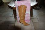 bottes cuir 39 /38,1/2, Hoge laarzen, Overige kleuren, Ophalen of Verzenden, Gedragen