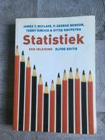 statistiek een inleiding, Boeken, Gelezen, Ophalen of Verzenden, Hoger Onderwijs