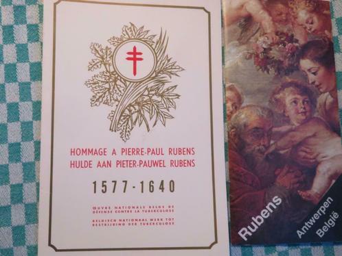 Postzegels Rubens, Postzegels en Munten, Postzegels | Europa | België, Gestempeld, 1e dag stempel, Kunst, Met stempel, Ophalen of Verzenden