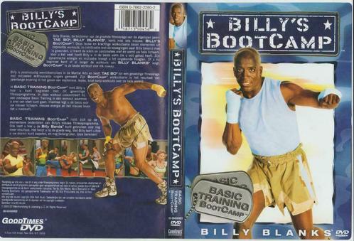 €1 DVD -BILLY'S BOOTCAMP, Cd's en Dvd's, Dvd's | Sport en Fitness, Gebruikt, Cursus of Instructie, Yoga, Fitness of Dans, Ophalen of Verzenden