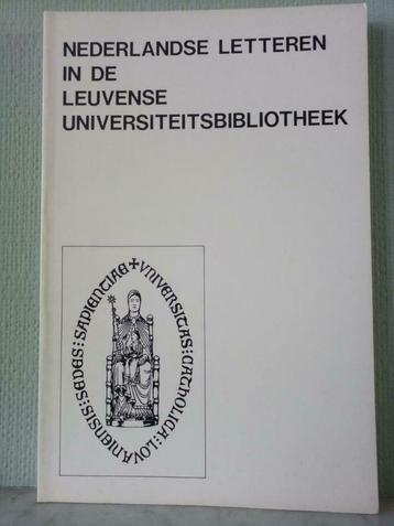 Littérature néerlandaise à la bibliothèque universitaire de, Marcus de Schepper, Enlèvement ou Envoi, Belgique, Comme neuf