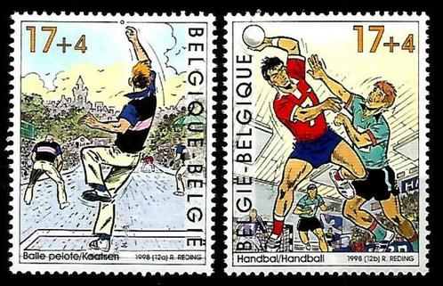 België 1998 Sport kaatsen en handbal OBP 2760/1**, Postzegels en Munten, Postzegels | Europa | België, Postfris, Orginele gom