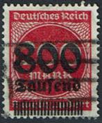 Reich allemand Michel 303A oblitéré VC 100,- €, Empire allemand, Affranchi, Envoi