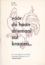 Voor de haan driemaal zal kraaien - Volksunie., Boeken, Ophalen of Verzenden