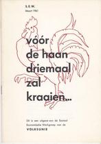 Voor de haan driemaal zal kraaien - Volksunie., Boeken, Ophalen of Verzenden