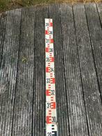 vintage topografische meetlat 4 meter, Antiek en Kunst, Verzenden