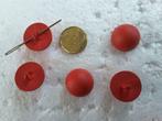 partij van 5 knopen 22 mm fuchsia roze halve bol B225B, Hobby en Vrije tijd, Naaien en Fournituren, Ophalen of Verzenden, Nieuw