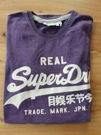 T-shirt Superdry maat Medium, Taille 48/50 (M), Porté, Enlèvement ou Envoi, Violet