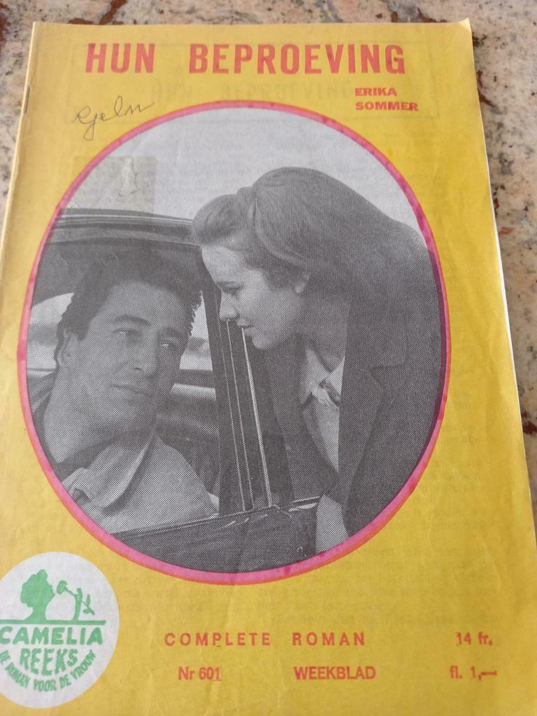 Roman ,camelia reeks. Nr 601. En nr 282 ., Ophalen of Verzenden