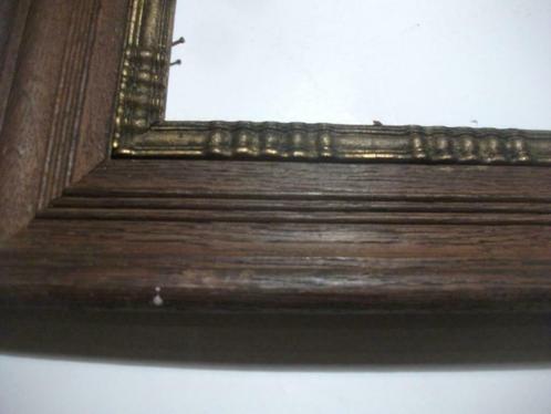 Cadre en bois ancien 46 x 40,5 cm, Antiquités & Art, Antiquités | Accessoires de maison, Enlèvement ou Envoi