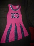 Cheerleader kleed K3 M116, Kinderen en Baby's, Meisje, 110 t/m 116, Ophalen of Verzenden, Zo goed als nieuw