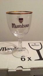 5 glazen Maredsous 33 cl M15, Verzamelen, Glas en Drinkglazen, Nieuw, Ophalen of Verzenden