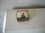 superbe boîte en céramique émaillée des années 50, signée ., Antiquités & Art, Enlèvement ou Envoi