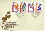 LIECHTENSTEIN - MONTREAL 1976 FDC, Postzegels en Munten, Postzegels | Eerstedagenveloppen, Onbeschreven, Ophalen of Verzenden
