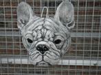 Franse Bulldog kop, Tuin en Terras, Tuinbeelden, Nieuw, Beton, Ophalen, Dierenbeeld