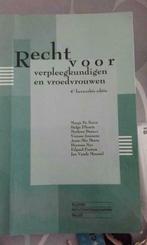 Recht voor verpleegkundigen en vroedvrouwen, Boeken, Ophalen, Zo goed als nieuw, Hoger Onderwijs