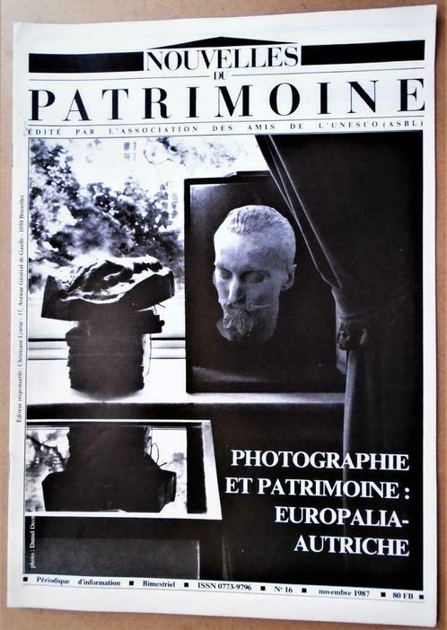 nouvelles du patrimoine n16 - 1987/Photographie & Patrimoin, Livres, Art & Culture | Architecture, Utilisé, Autres sujets/thèmes