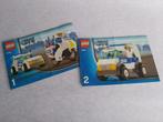Lego city Politie hondenpatrouille en Politiewagen met motor