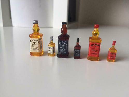 Jack Daniels mini-harsflesjes - € 1 of € 1,5 / stuk, Verzamelen, Merken en Reclamevoorwerpen