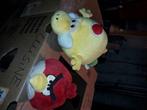 Angry birds et Mario bros peluches, Gebruikt, Ophalen of Verzenden