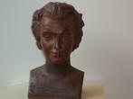 JAN BOEDTS °1904-1973 buste terracotta portret vrouw enig ex, Antiek en Kunst, Ophalen
