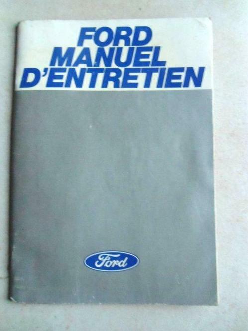 Manuel d'entretien ford 1978, Autos : Divers, Modes d'emploi & Notices d'utilisation, Enlèvement ou Envoi